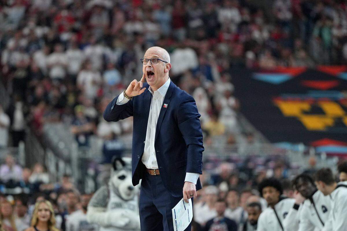 Dan Hurley has coached UConn to NCAA championships in back-to-back seasons.