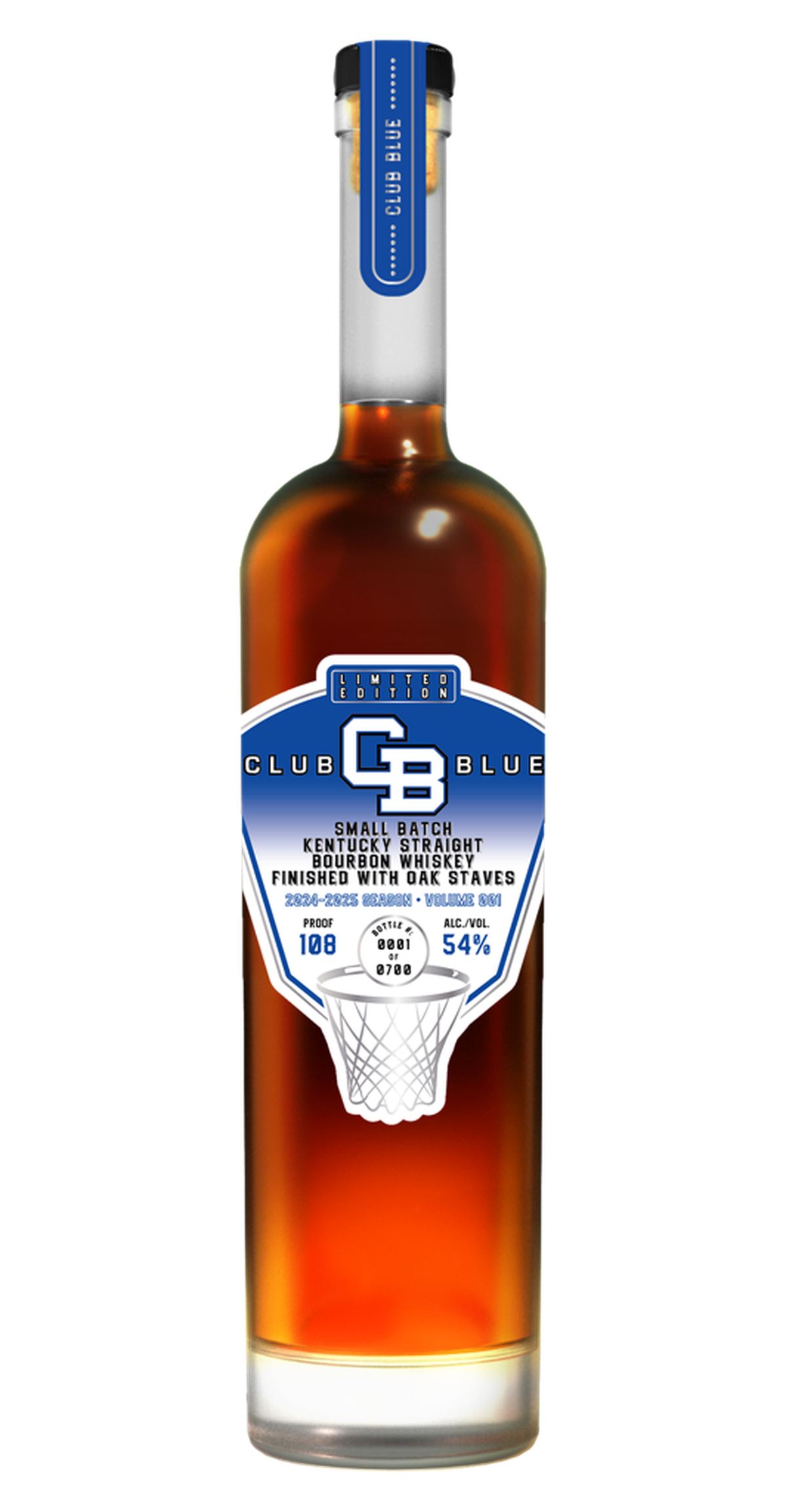 Bespoken Spirits in Lexington released Club Blue Bourbon.