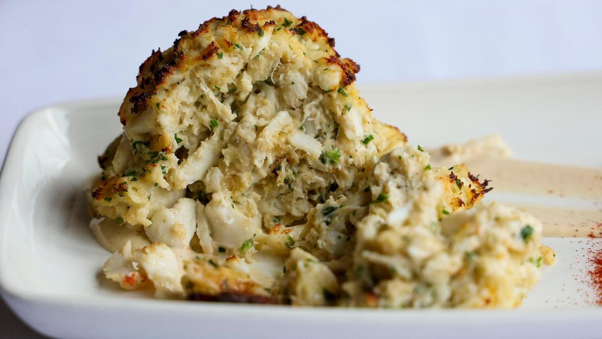 The Jumbo Lump Crab Cake appetizer at Tony’s of Lexington has very little filler in it and is mostly lump crab meat. That is one of the reasons it stands out from other crab cakes, says David Johnson, director of operations for Tony’s.