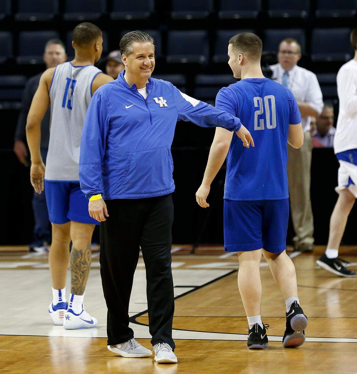 UK Coach John Calipari wanted his son, Brad, to work on point guard skills. The switch from shooting guard to point guard on a tour of Europe improved Brad’s play.