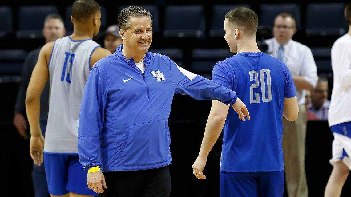 UK Coach John Calipari wanted his son, Brad, to work on point guard skills. The switch from shooting guard to point guard on a tour of Europe improved Brad's play