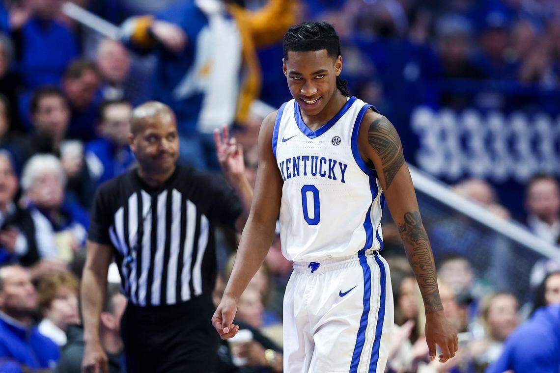 Rob Dillingham was chosen as the SEC Sixth Man of the Year by the league’s coaches.