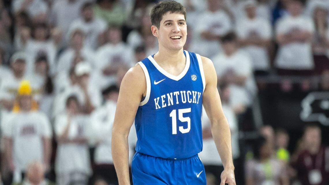 Reed Sheppard was on the minds of many — including Mark Pope — in Rupp celebration Sunday