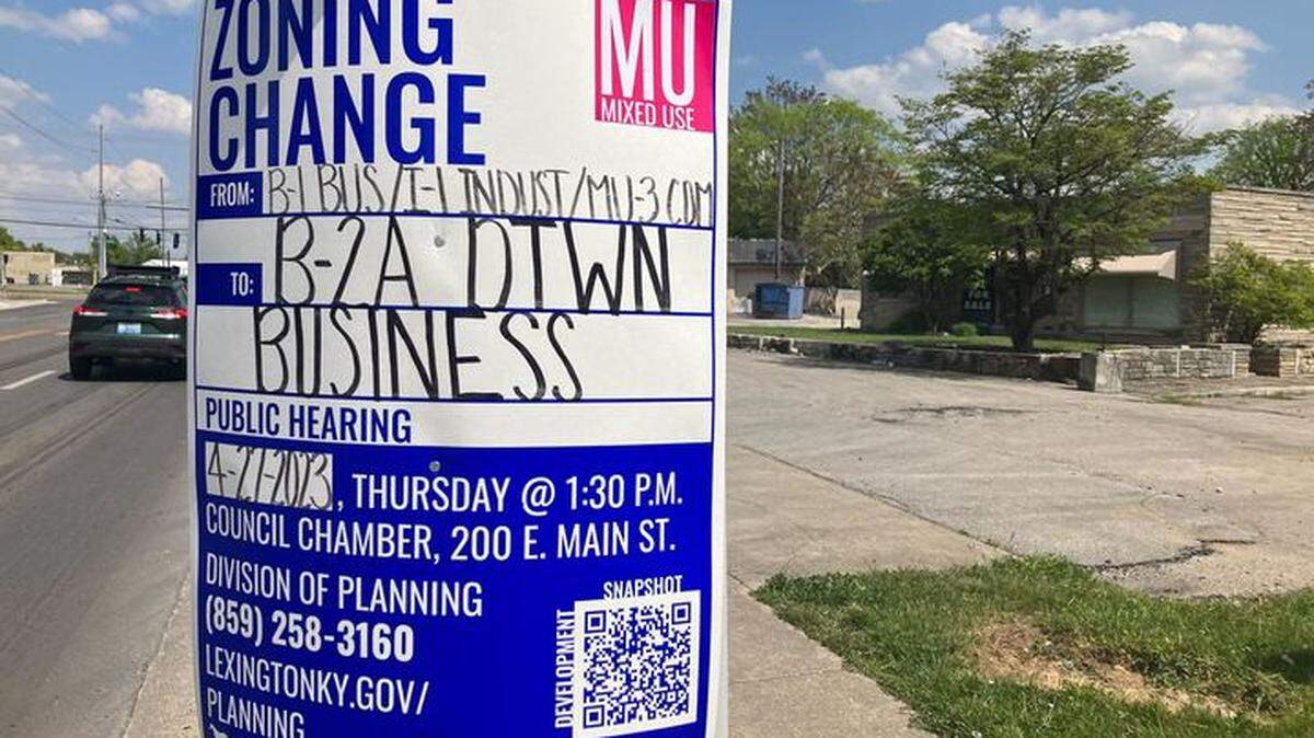 Developers want to put two five story buildings on Midland Avenue. The property is the former Lexington Cut Stone Marble and Tile property.