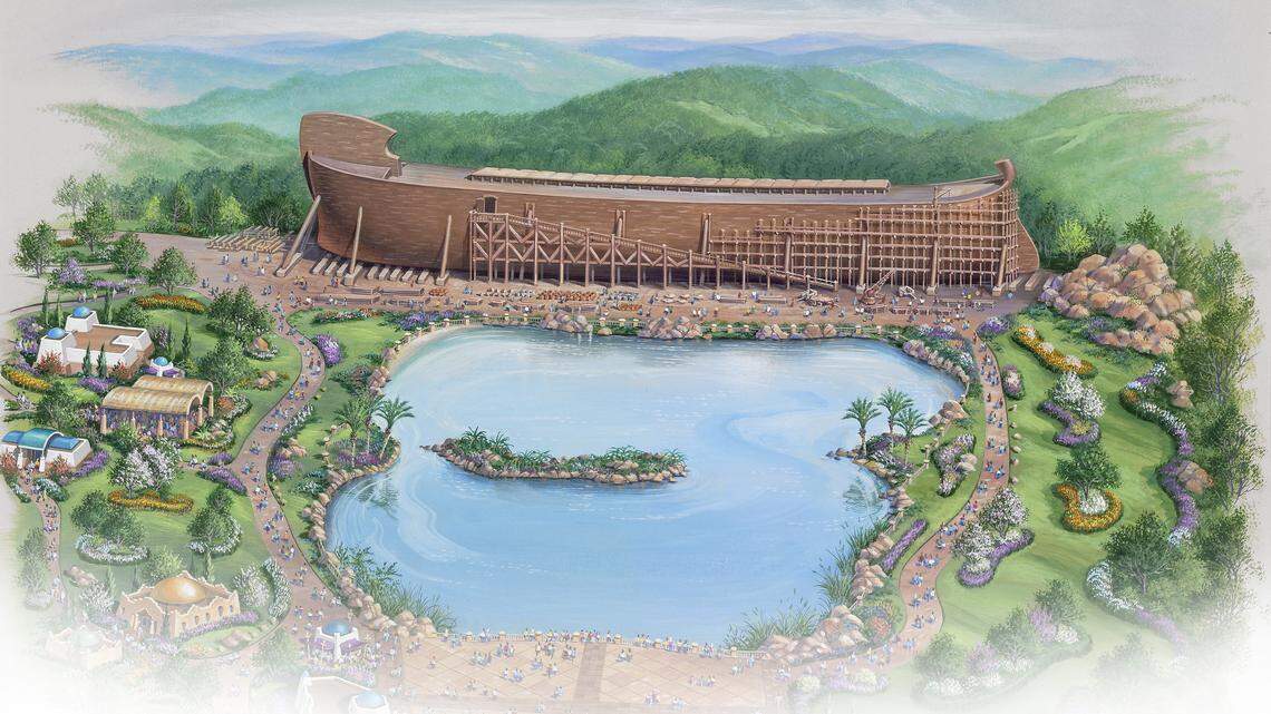  As planned, the biblical theme park's ark would be 510 feet long, 85 feet wide and 55 feet high.  