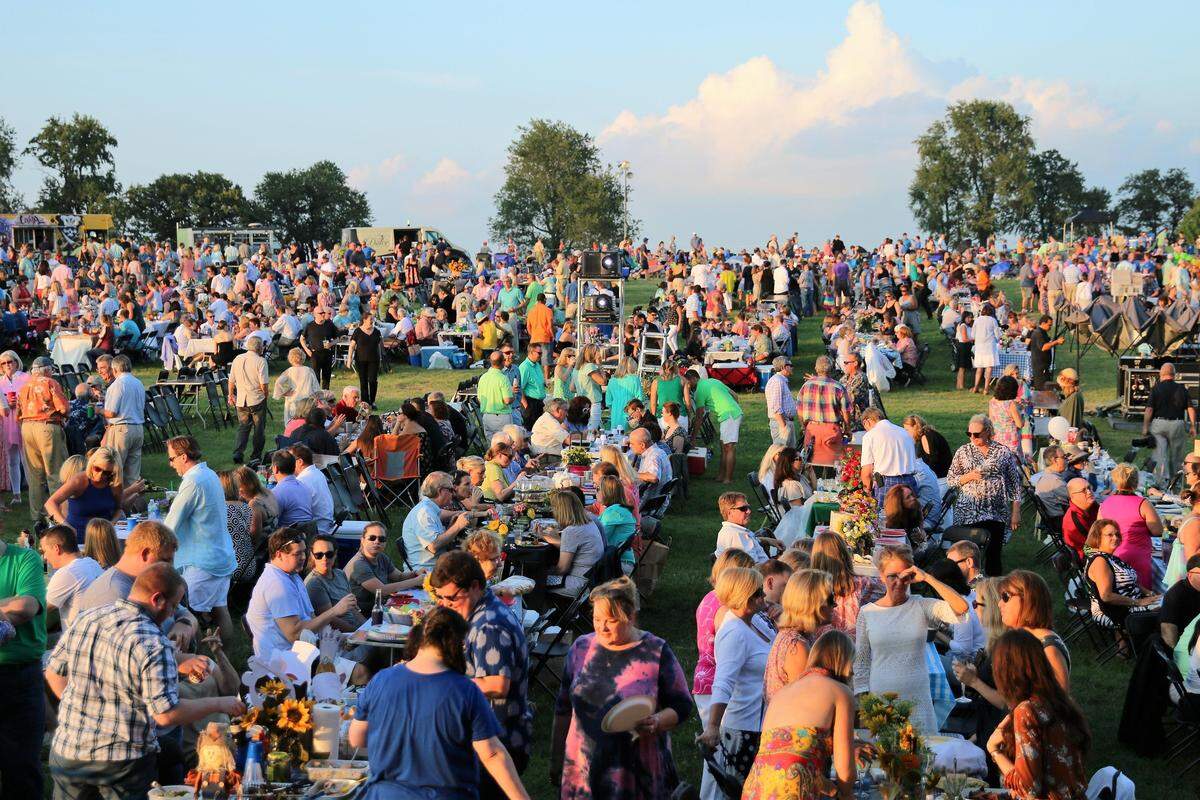 A summer tradition, Picnic with the Pops is an annual outdoor two-day musical event that features the Lexington Philharmonic performing under the stars.