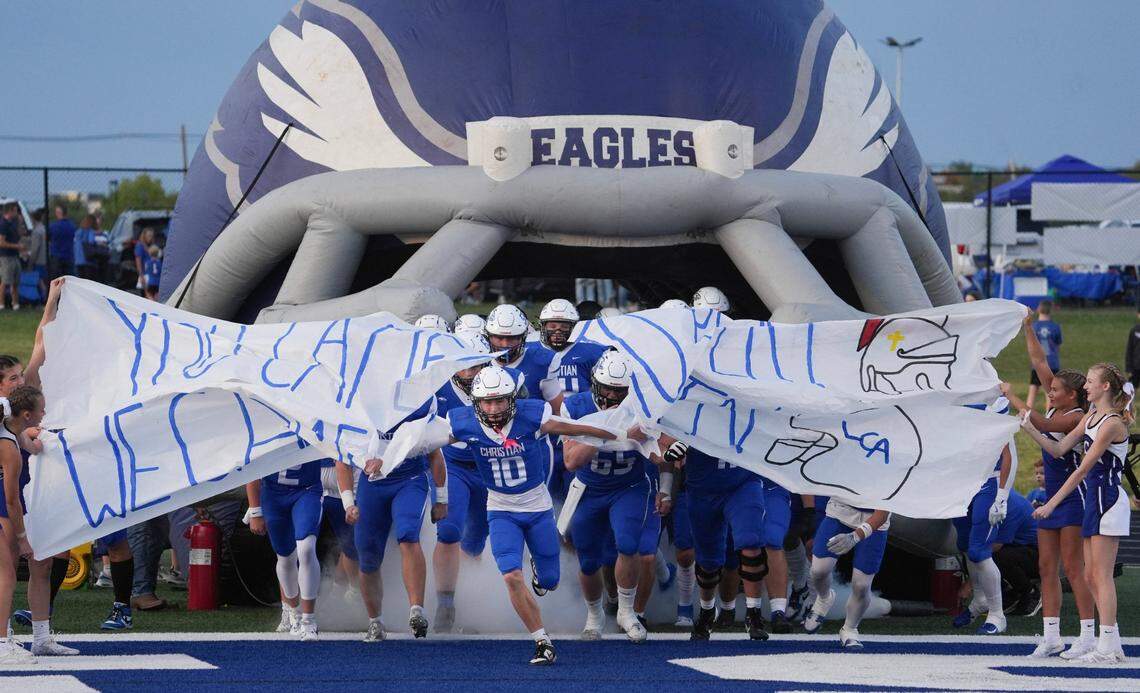 Lexington Christian, ranked No. 3 in Class 2A in this week’s media poll, hosts Raceland, who is No. 5 in Class A, on Friday night.