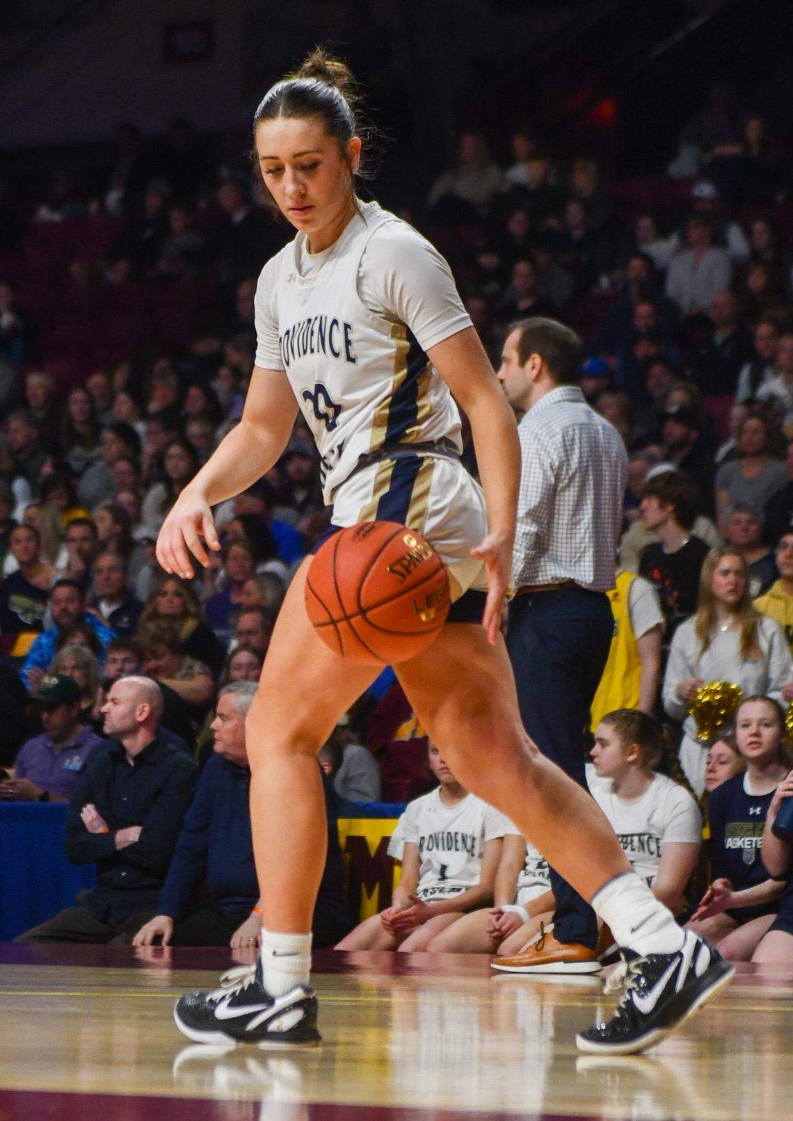 Maddyn Greenway’s coach at Providence Academy in Minneapolis, Conner Goetz, called Greenway the most competitive person he’s ever met.