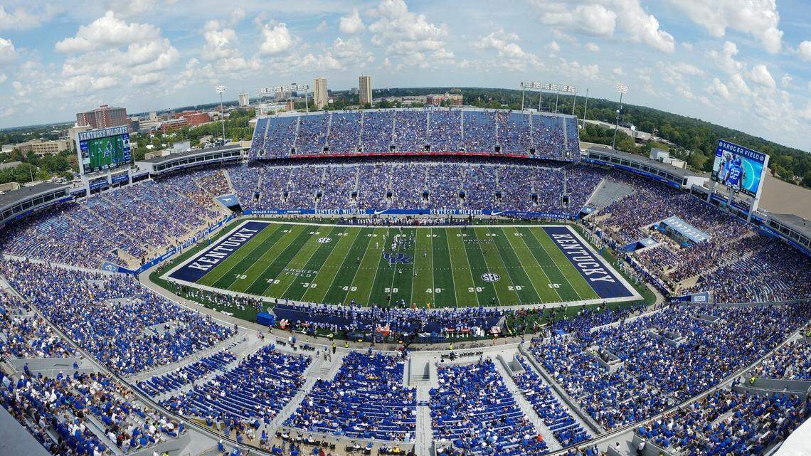 54,610 fans watched Kentucky play Toledo. How does that compare to past UK home openers?