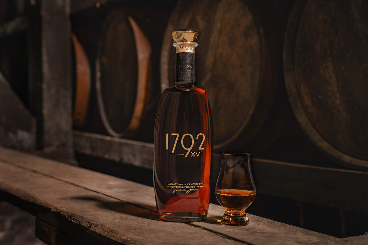 1792 XV is the oldest age-state whiskey released in Barton’s portfolio to date, at 15 years. It’s bottled uncut and unfiltered at cask strength of 124.2 proof, available in select global travel retail stores in airports with a suggested price of $249.99.