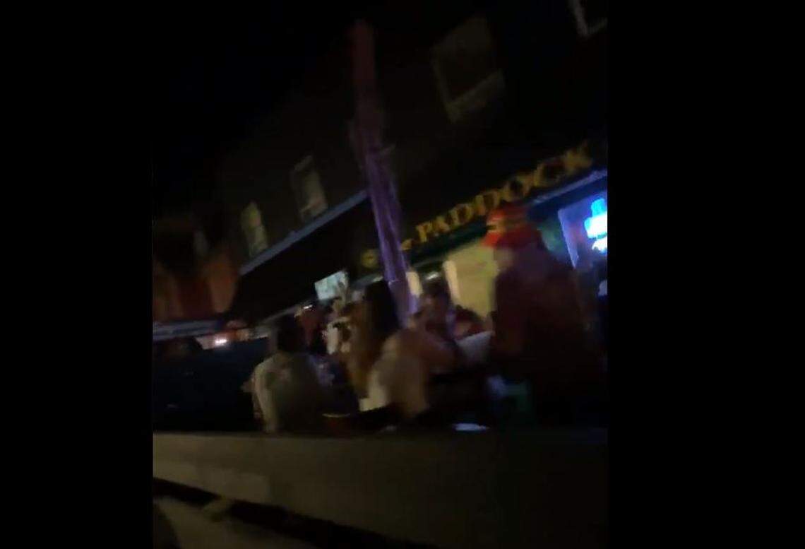 The Paddock on South Limestone is a popular University of Kentucky campus-area bar.