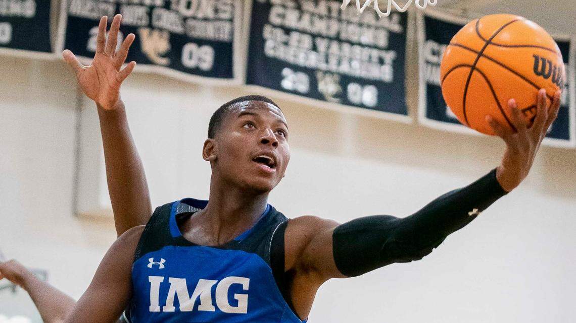 IMG Academy (Fla.) point guard Jaden Bradley earned a Kentucky scholarship offer in January.