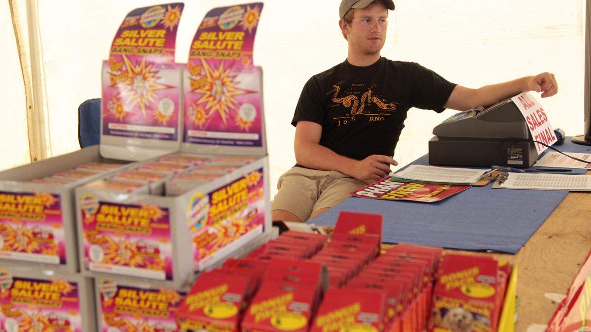 Jesse Yon, who operated a fireworks stand on New Circle Road near North Broadway, said sales were down even before the ban.