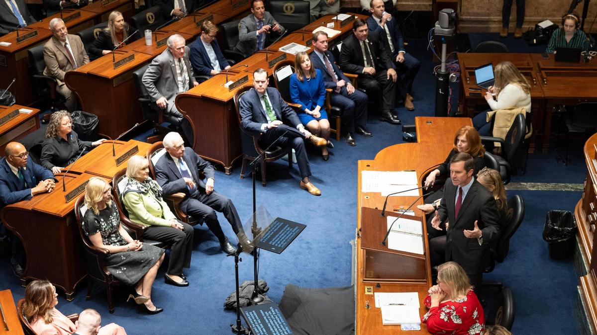 KY governor vetoes GOP ‘tough on crime’ bill, citing concerns on cost, homelessness