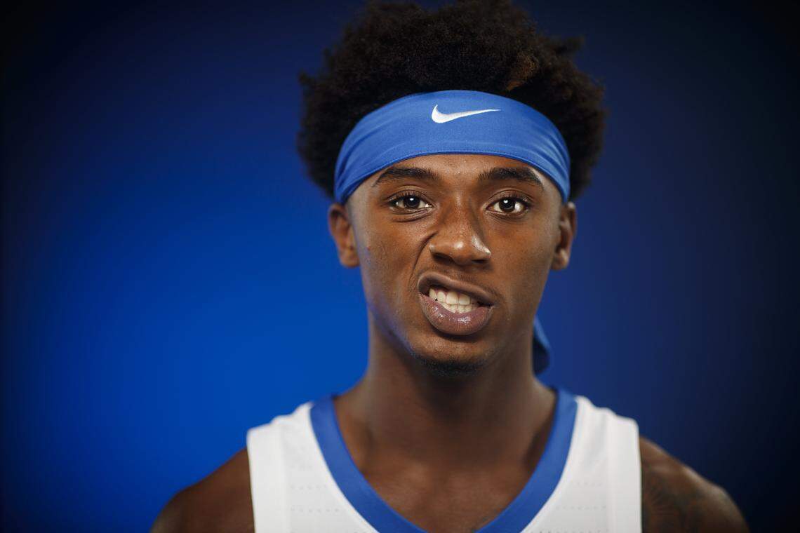 Ashton Hagans at photo day for UK Mens Basketball team in Lexington, Ky., Thursday Sept. 19, 2019.