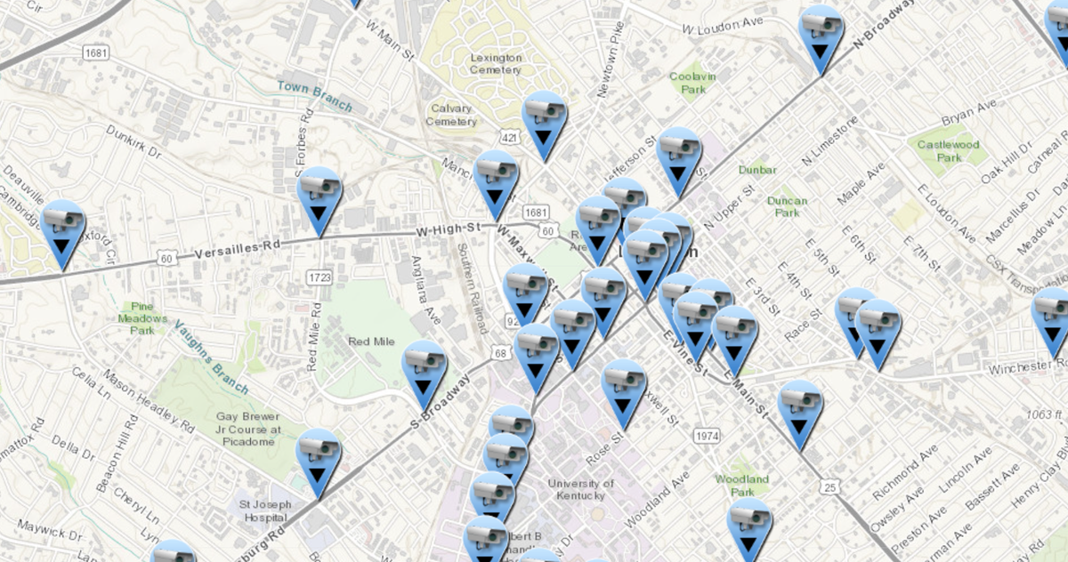 Lexington traffic cameras will be used to help Lexington Police Department for investigations.