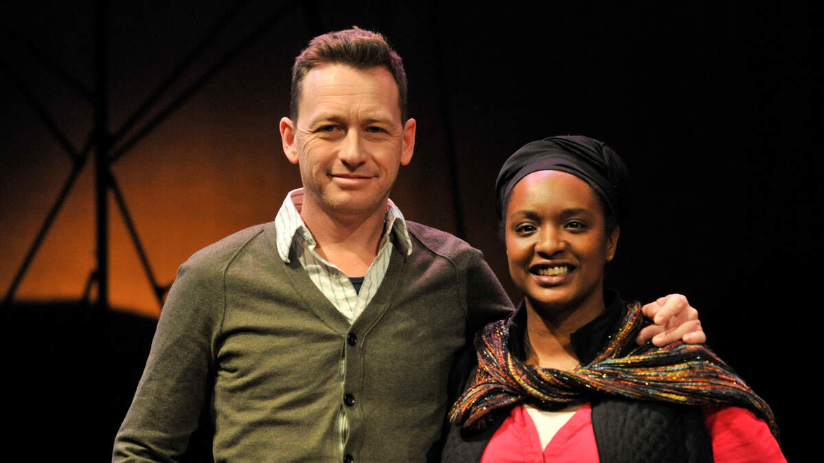 Berea College Theatre presents the world premiere production of "This is My Heart for You," a play by author Silas House, National Endowment for the Humanities Chair in Appalachian Studies at Berea, Feb. 22-26 at the Jelkyl Drama Center on the Berea campus. Photo by Rich Copley| Lexington Herald-Leader