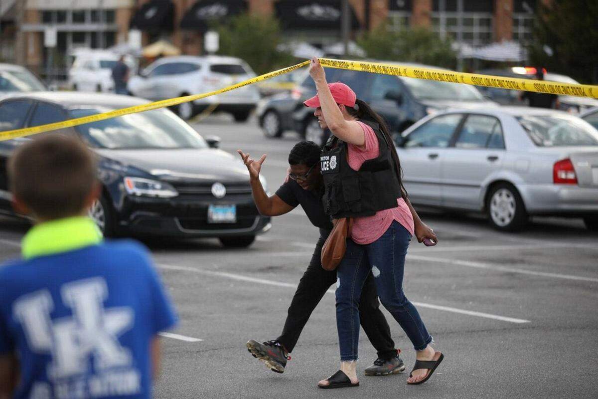 There was a heavy police response Sunday afternoon at Fayette Mall after reports of a shooting.