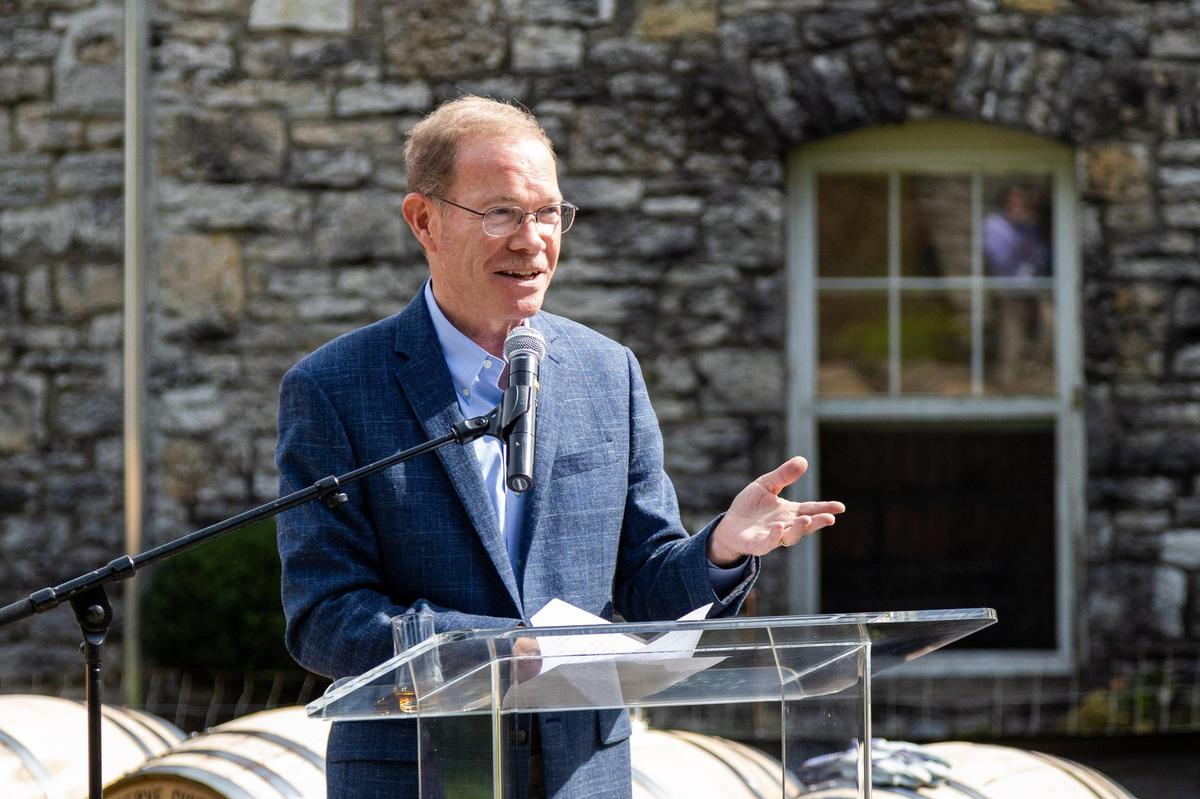 Woodford Reserve Master Distiller Chris Morris said he had no idea that the brand would grow this big in the last 25 years.