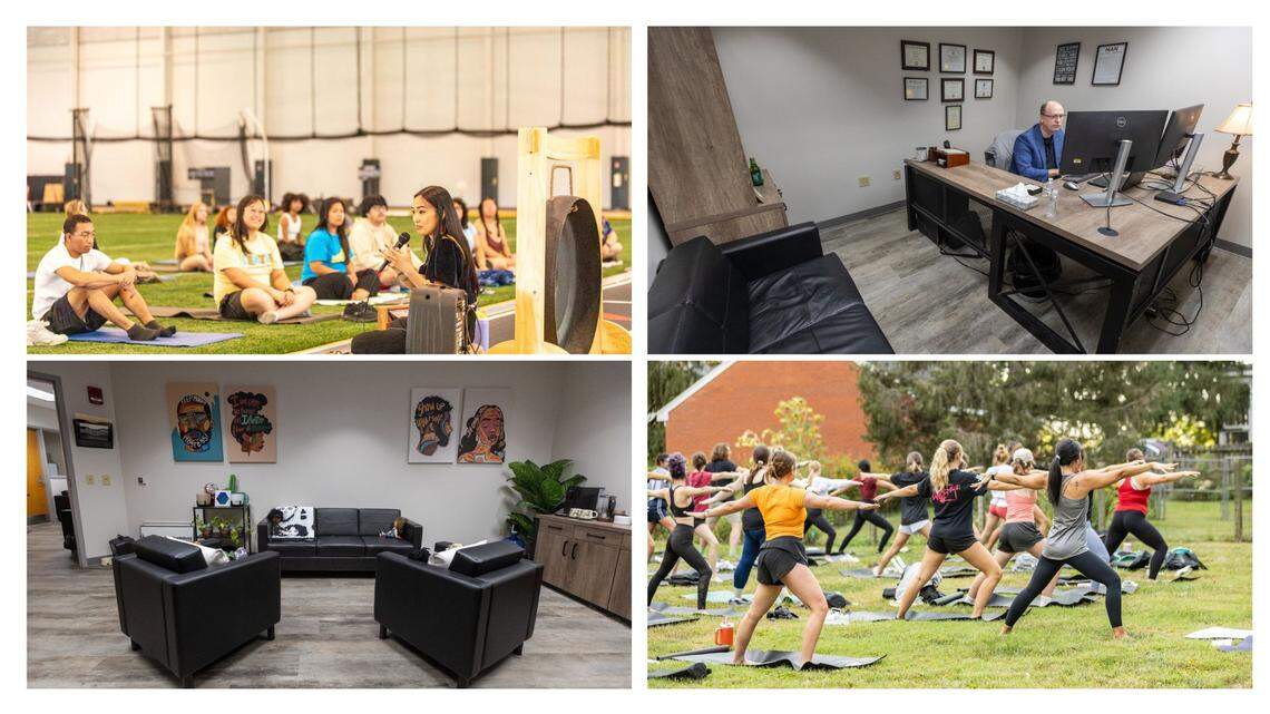 Across Kentucky, colleges are having to deal with increased mental health needs from students. From counseling to yoga, schools are taking different approaches to address the needs of their students.