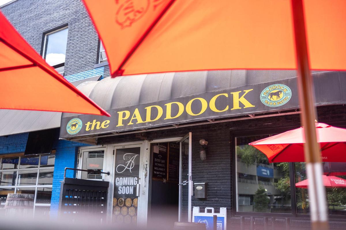 The Paddock Bar is one of the busiest bars in Lexington, catering mainly to college students.
