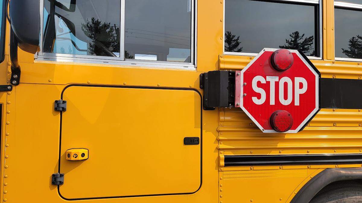 The Laurel County school district is using cameras on stop sign arms in an effort to keep people from driving past stopped school buses. 