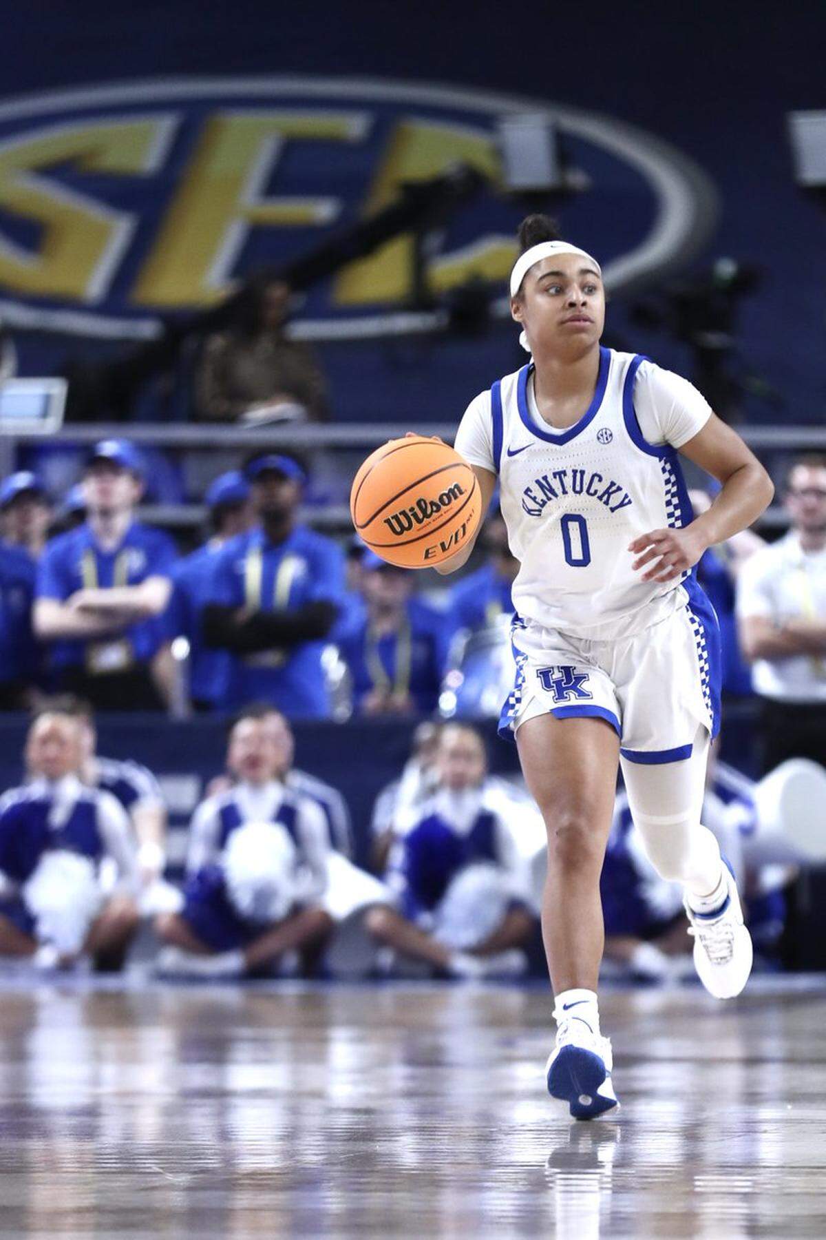 Junior point guard Brooklynn Miles finished with 11 points, five rebounds, five assists and one steal in the Wildcats’ first-round victory over Georgia.