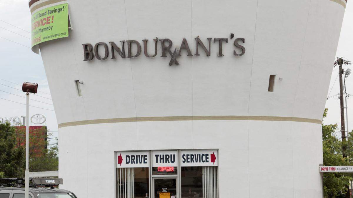 Bondurant’s, an independently owned pharmacy on Village Drive off Versailles Road, operated from 1974 to 2011.