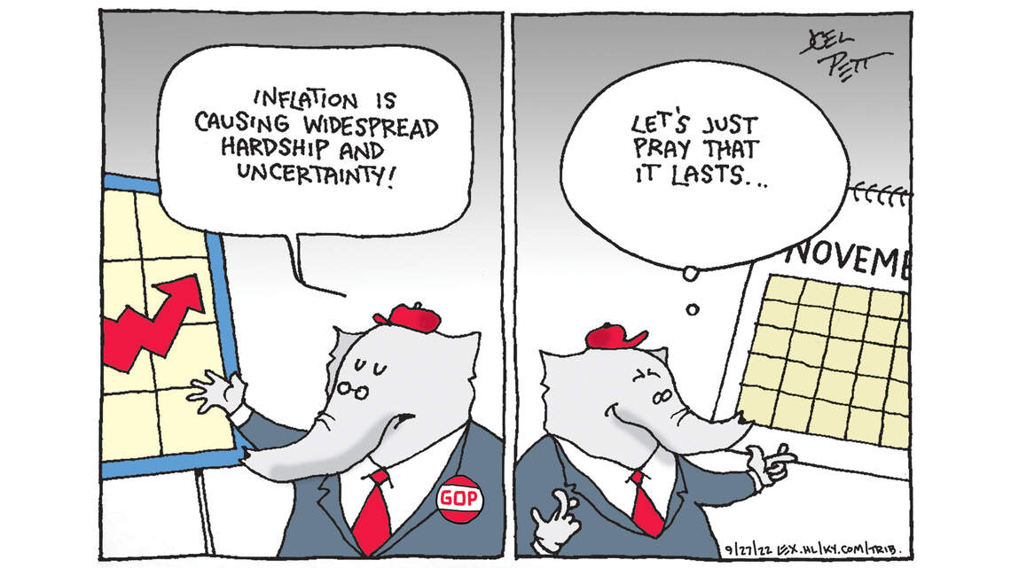Joel Pett: Inflation has its uses