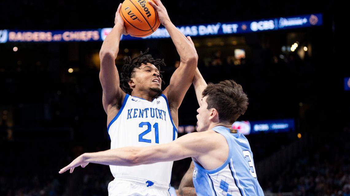 Five things you need to know from No. 14 Kentucky’s 87-83 win over No. 9 North Carolina