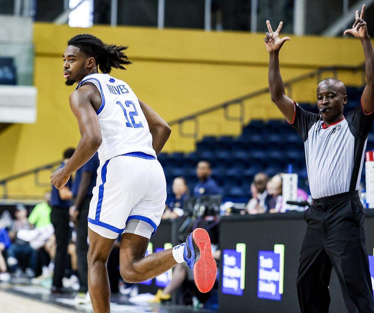 Antonio Reeves led Kentucky in scoring for the third straight game at the GLOBL JAM, coming off the bench to score 27 points Saturday.