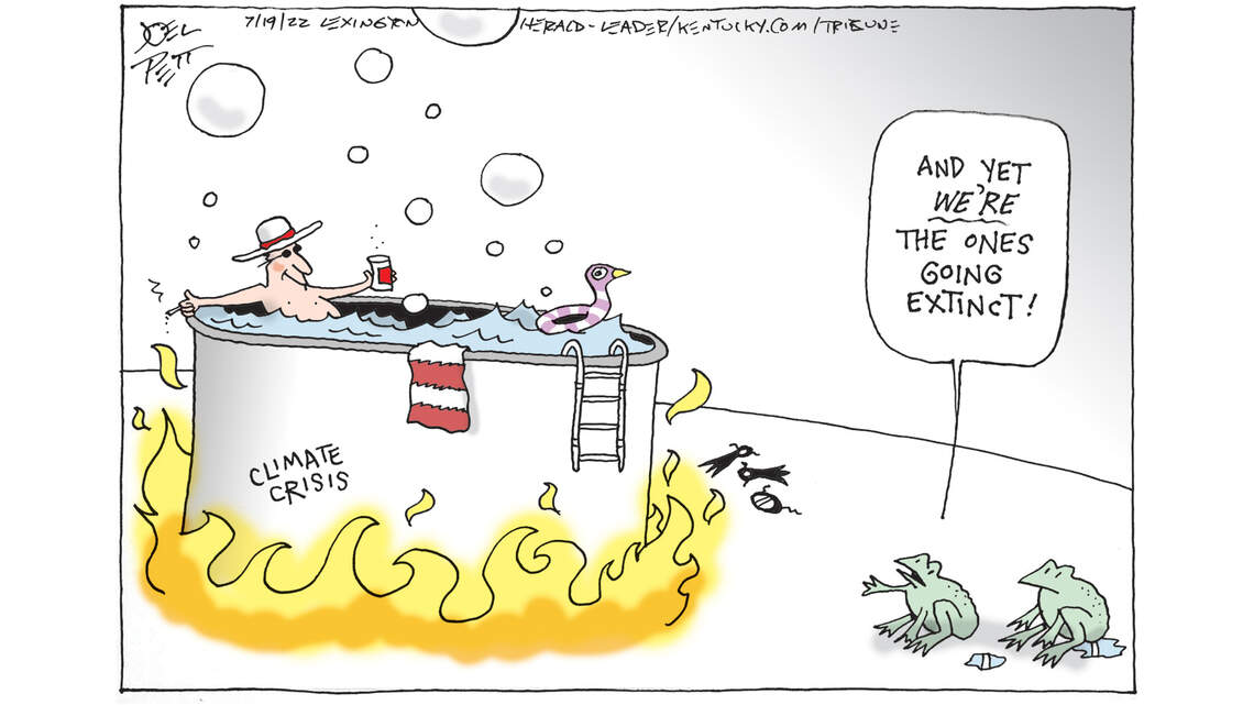 Joel Pett: The innocent victims of climate denial
