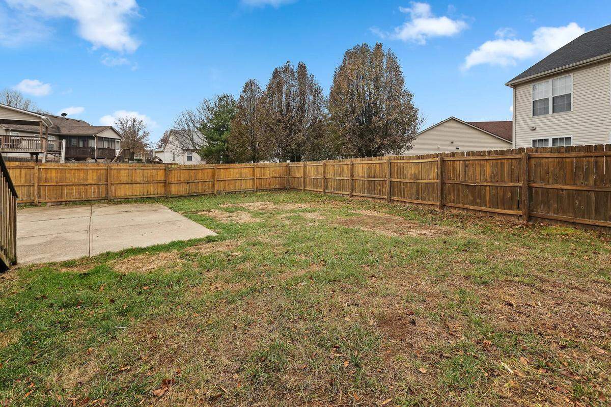 A view of the backyard at 2916 Sandersville Road. Photo shared with permission from home seller’s agent Austin Polley with Distinctive Living. 