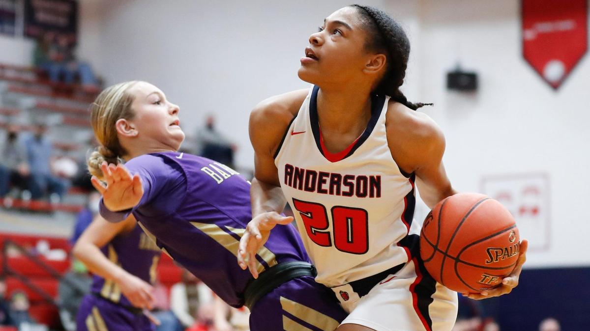 Anderson County’s Amiya Jenkins will have her No. 20 jersey retired at the school, Coach Clay Birdwhistell said. She helped lead her team to three consecutive 8th Region championships.