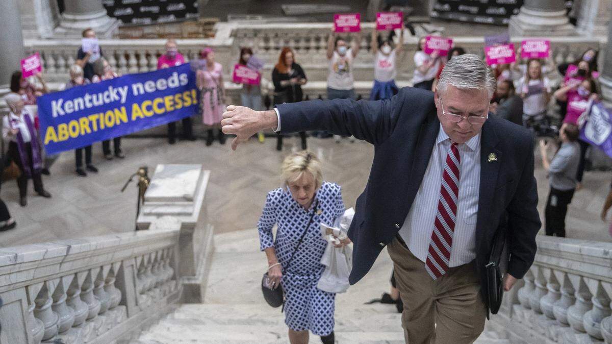 Five bills on abortion were filed in the 2023 KY legislature. None of them got a hearing.