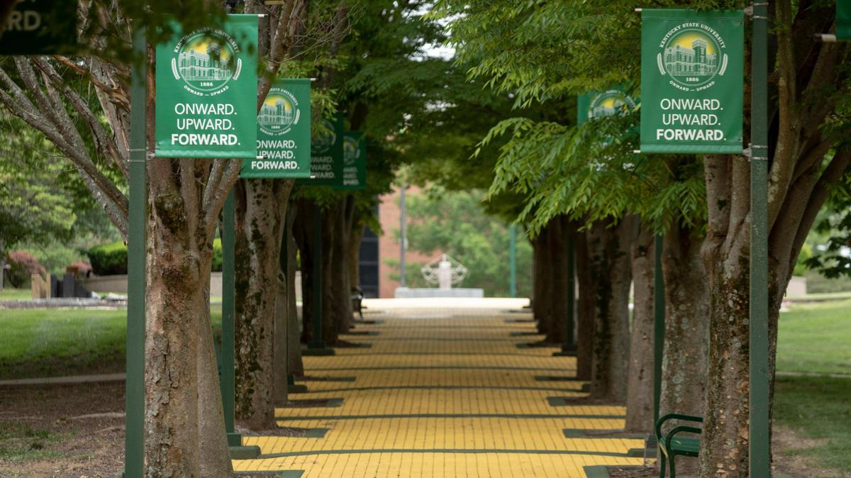 The Kentucky State University campus in Frankfort.