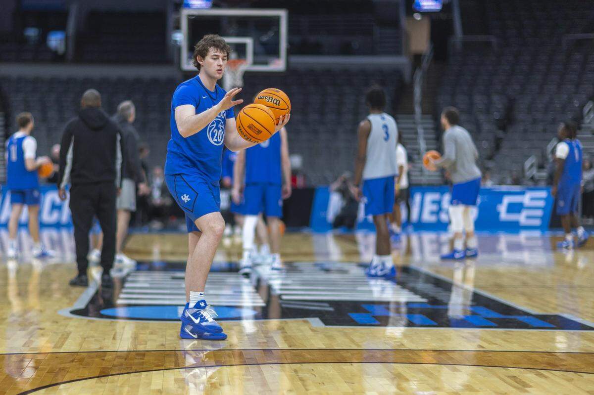Prior to joining the Kentucky basketball program, Zach Tow was a standout player at Madisonville-North Hopkins High School.