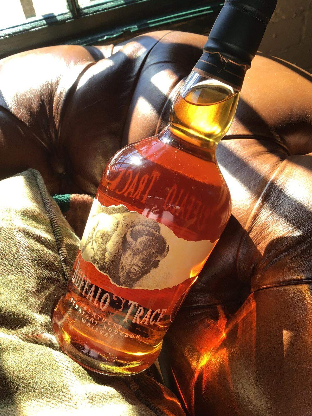 After the new tour, you get to take home a bottle of Buffalo Trace Bourbon from one a “sister barrel” of the barrels that you sampled.