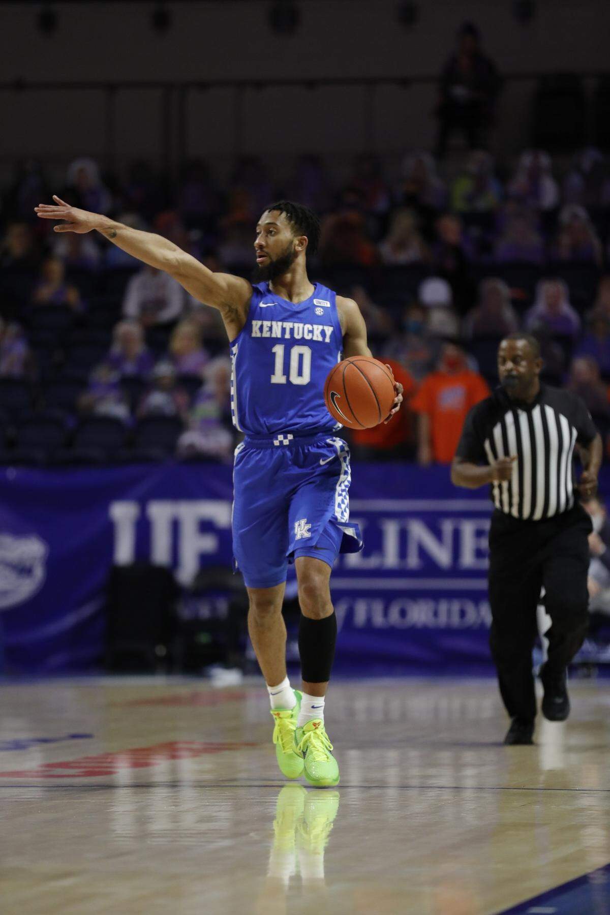 On Kentucky’s most recent visit to Gainesville, Davion Mintz scored 13 points and had four assists and two steals in UK’s 78-57 victory over Florida last season.