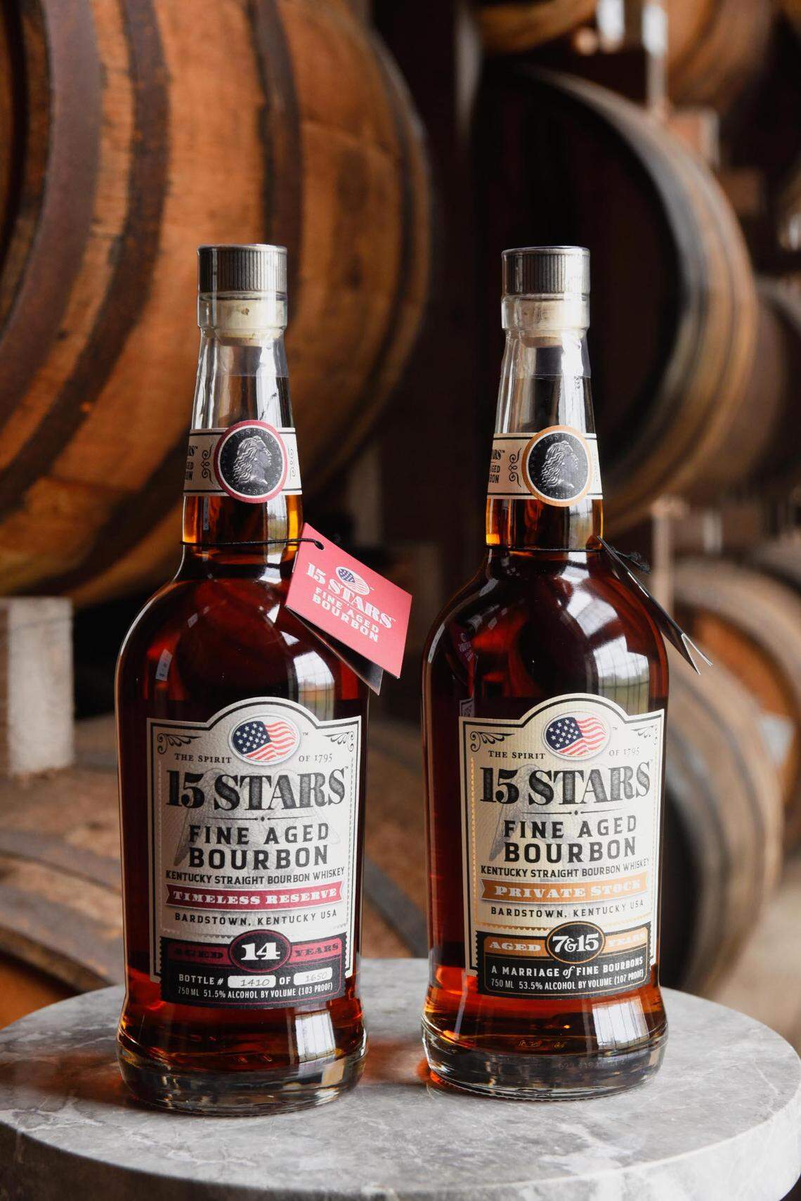 New bourbon brand 15 Stars has been winning awards with its very first releases, a 14-year-old called Timeless Reserve, and a new 7- and 15-year-old release coming in July.