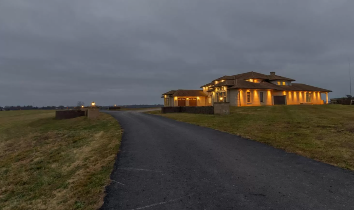 C. Wesley Morgan wants $6.5 million for his house, which includes an underground bunker, near Richmond.