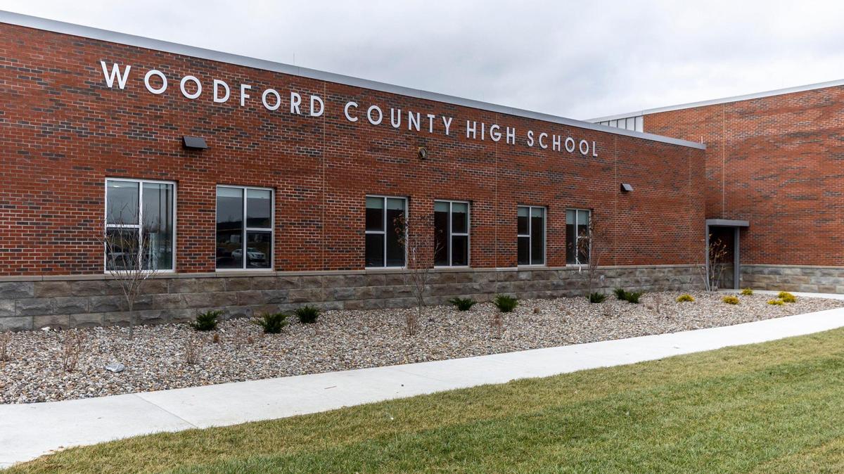 The new Woodford County High School is photographed on Thursday, Dec. 19, 2024.