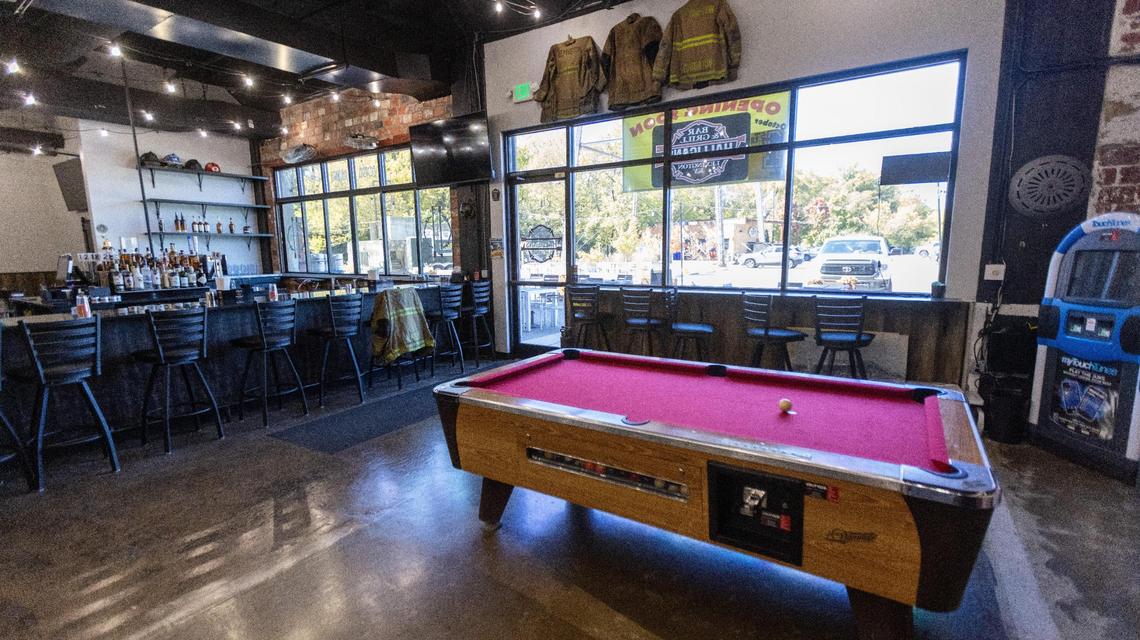 Halligans pub at the Distillery District on Manchester Street honors first responders and is owned by retired Lexington firefighter Otis Cveticanin but it is open to anyone.