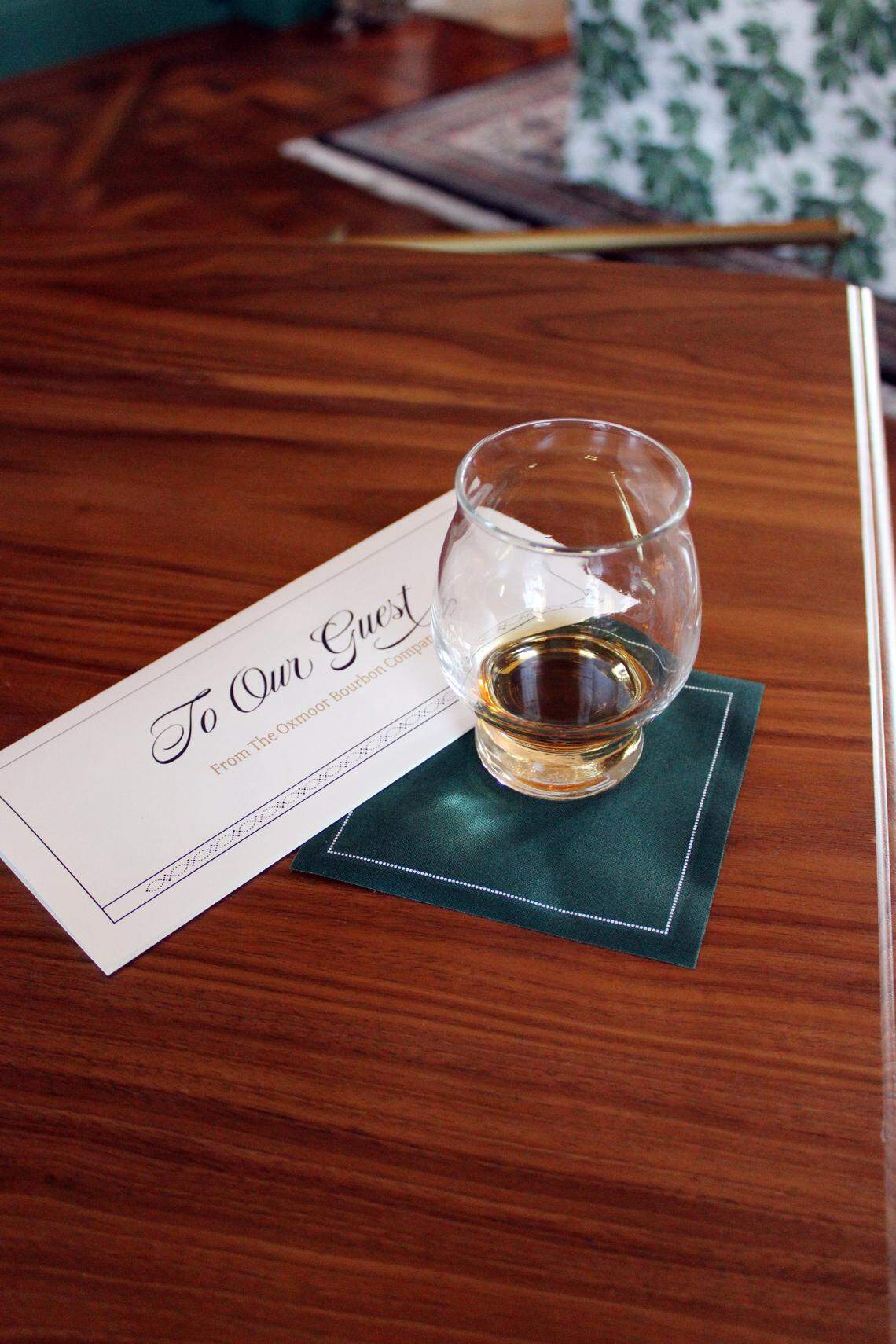 Oxmoor Bourbon Company offers tours as well as tastings.