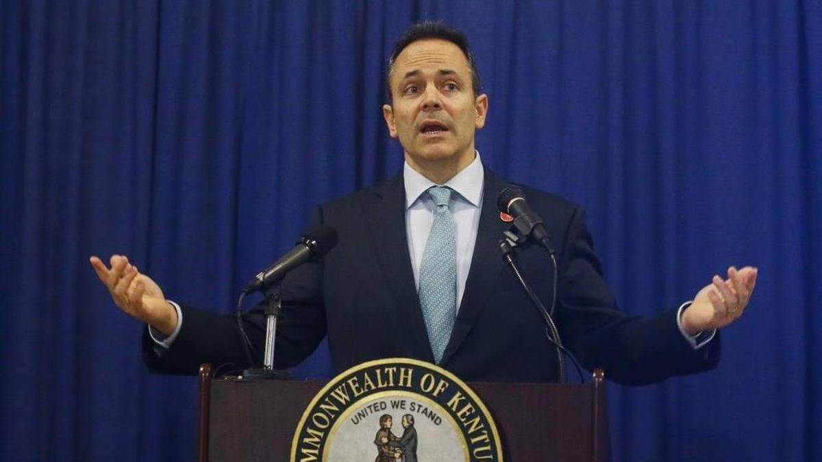 Kentucky Gov. Matt Bevin.