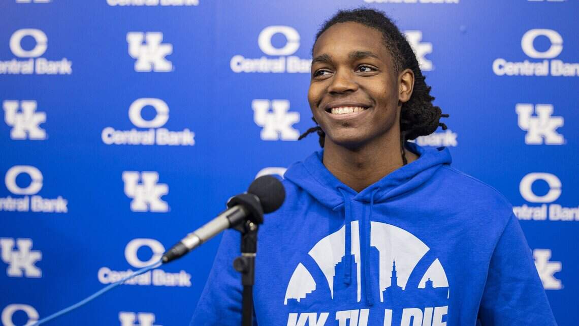 A basketball star is finally back home in Kentucky. One word sums up his game