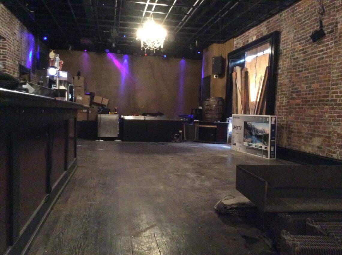 The main room at the former Parlay Social music venue and restaurant is being renovated. It will reopen as Elixir Downtown.