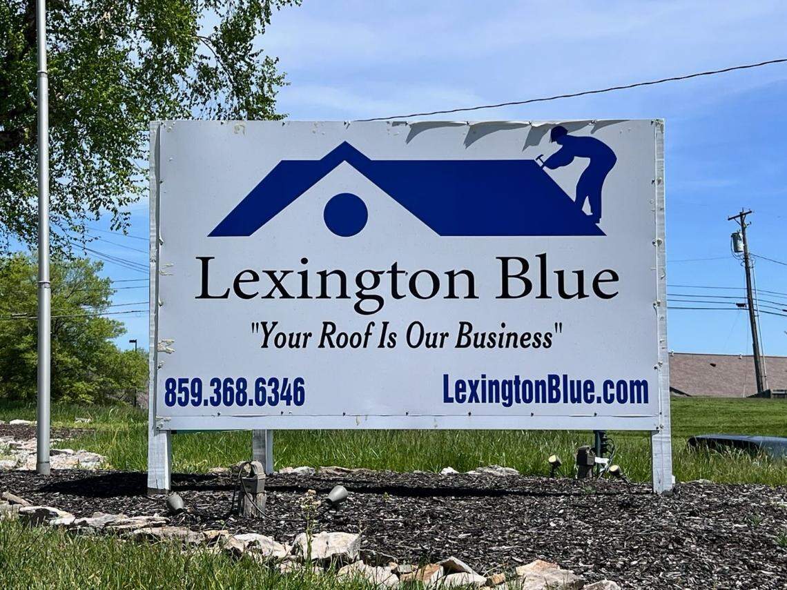 Lexington Blue, a roofing company with headquarters in Lexington, operated in Louisville and in Cincinnati as well. The company alerted customers over the weekend it has gone out of business.