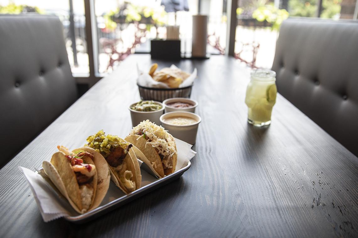 A new Agave & Rye location at the Fayette Mall is scheduled to open to the public Sunday with a variety of tacos, including kangaroo.