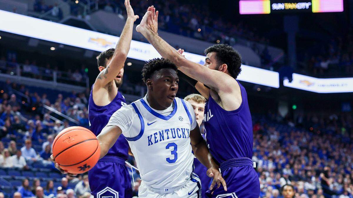 Box score from Kentucky basketball’s 101-67 victory over Stonehill College
